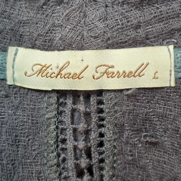 Michael Farrell High Low Boho Style Cardigan L - Picture 13 of 14